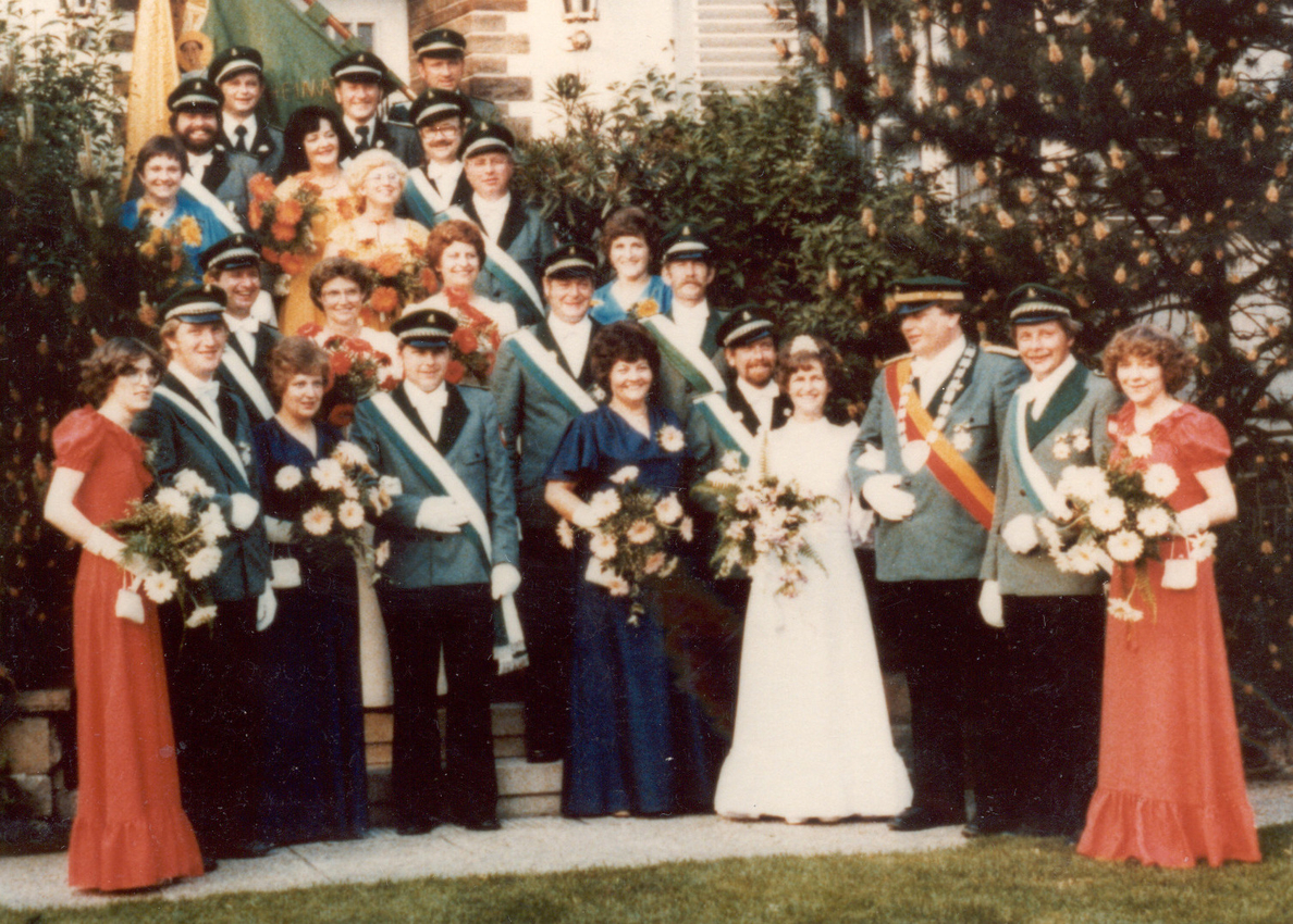 40-jähriges Königspaar (1979): Josef Dorenkamp & Helene Joachim (+)