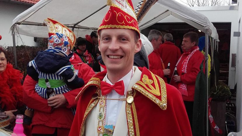 Andreas der II. aus dem Hause Schulte neuer Prinz Karneval Andreas der II. aus dem Hause Schulte neuer Prinz Karneval