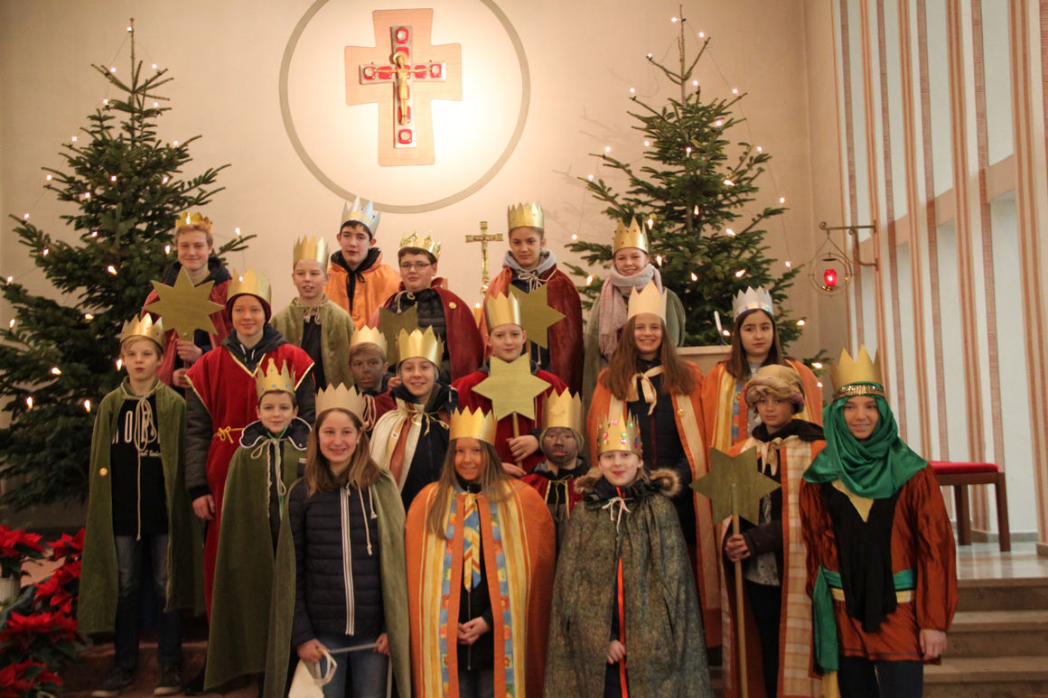 Sternsinger 2018 sammeln für Hilfsprojekte