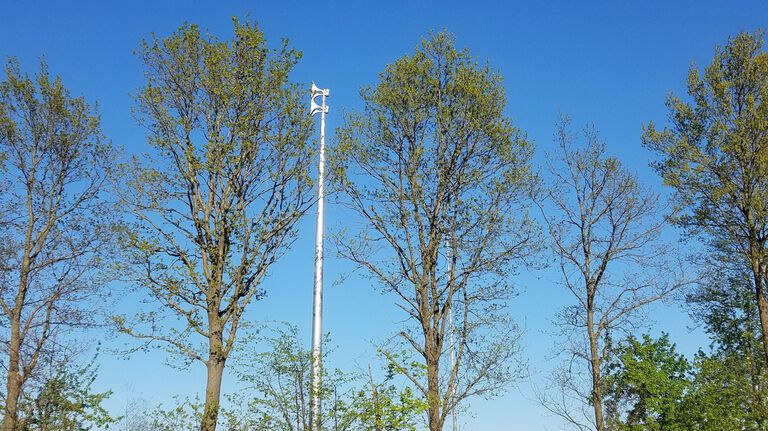 Sirene sorgt für Sicherheit