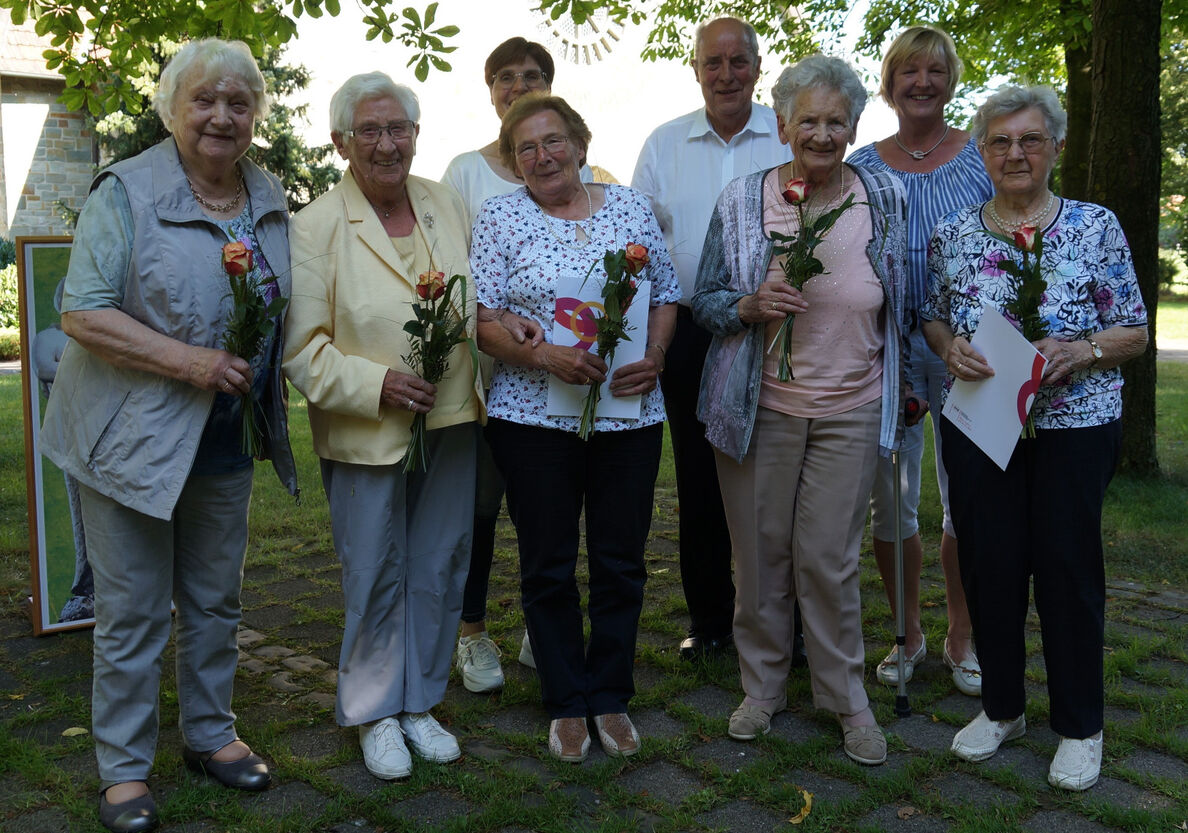 Mitglieder der "ersten Stunde" der kfd Anreppen