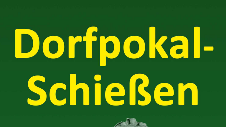 Erstmalig Dorfpokalschießen am 2. Oktober 2022