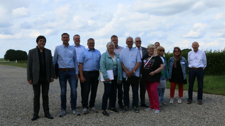 Bewertungskommission "Unser Dorf hat Zukunft" zu Besuch