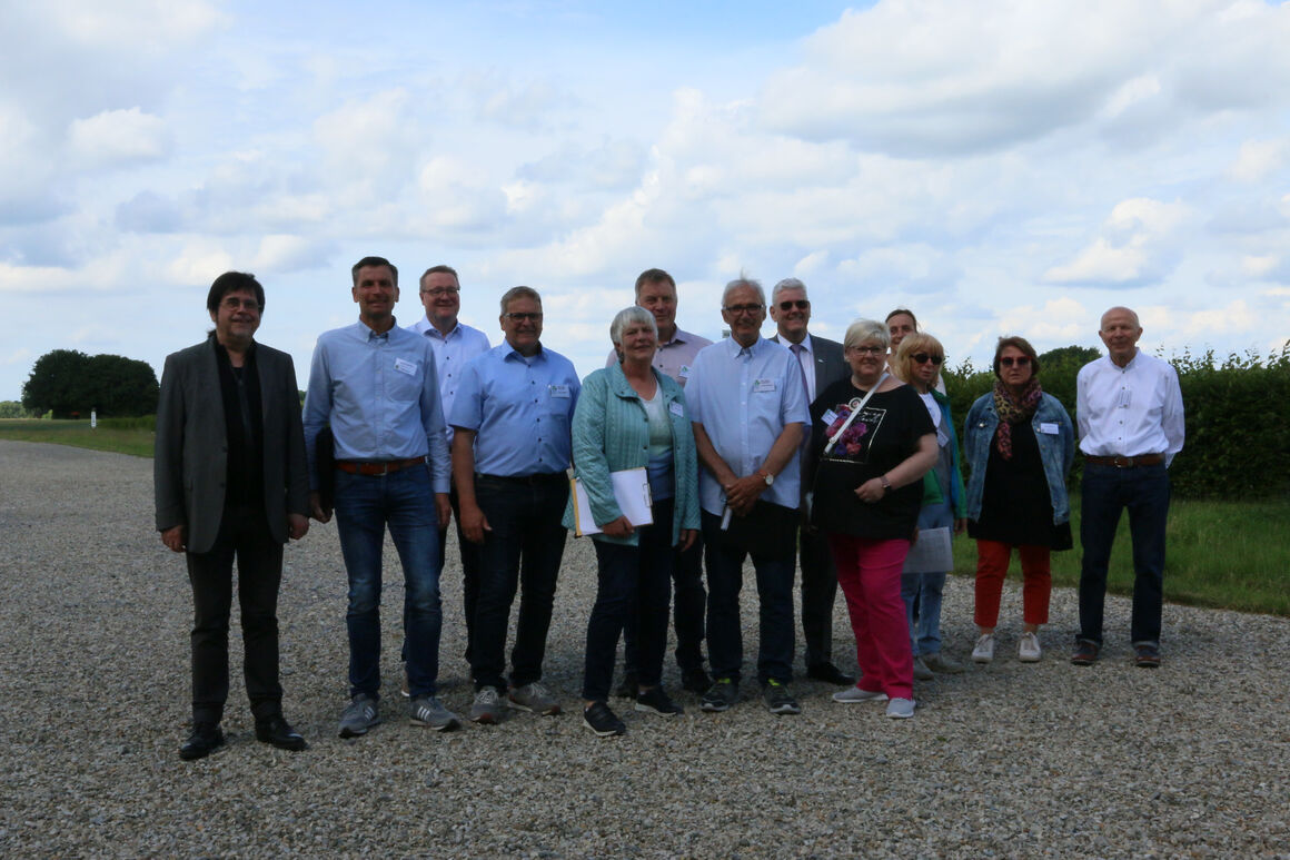 Bewertungskommission "Unser Dorf hat Zukunft" zu Besuch