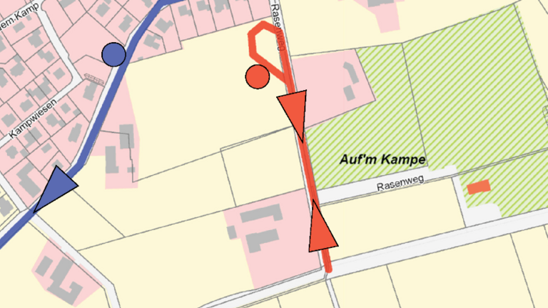 Neuer Buswendeplatz am Rasenweg geplant