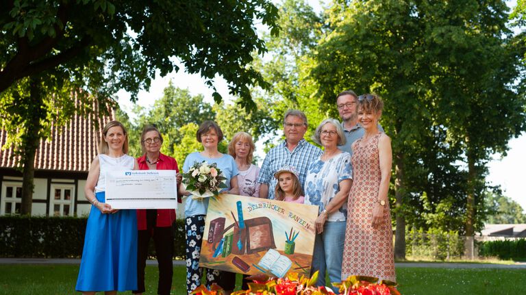 Spenden vom Tag der offenen Gärten an Delbrücker Ranzen