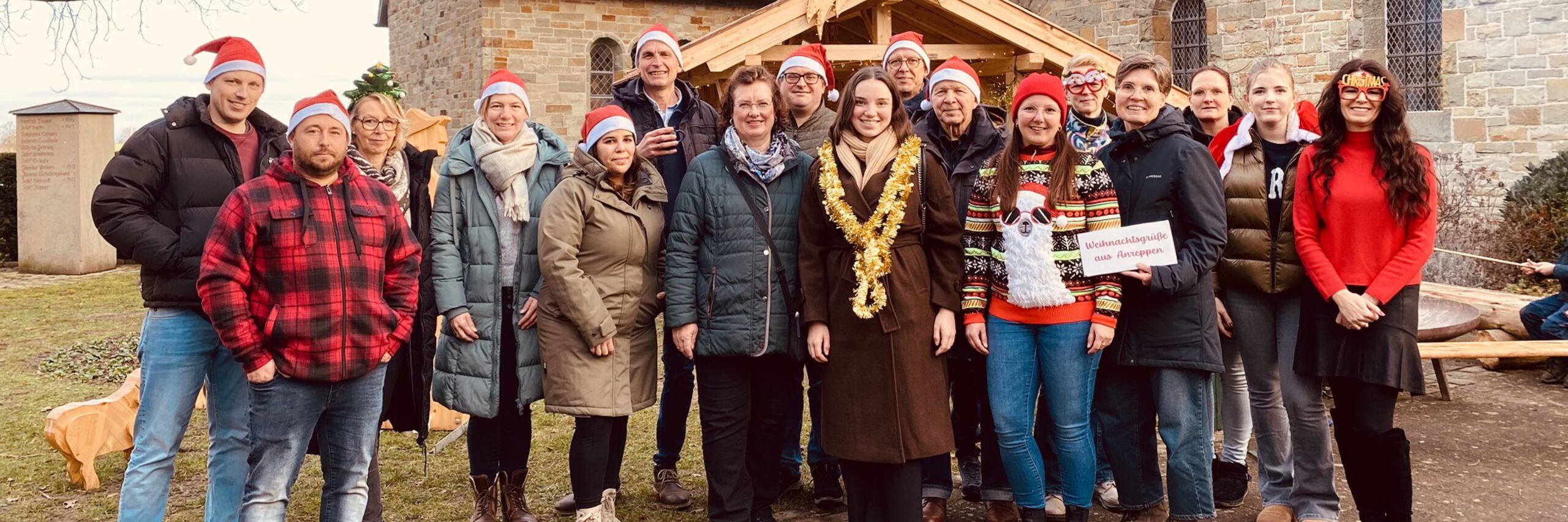 Tollen Weihnachtsmarkt in Anreppen gefeiert