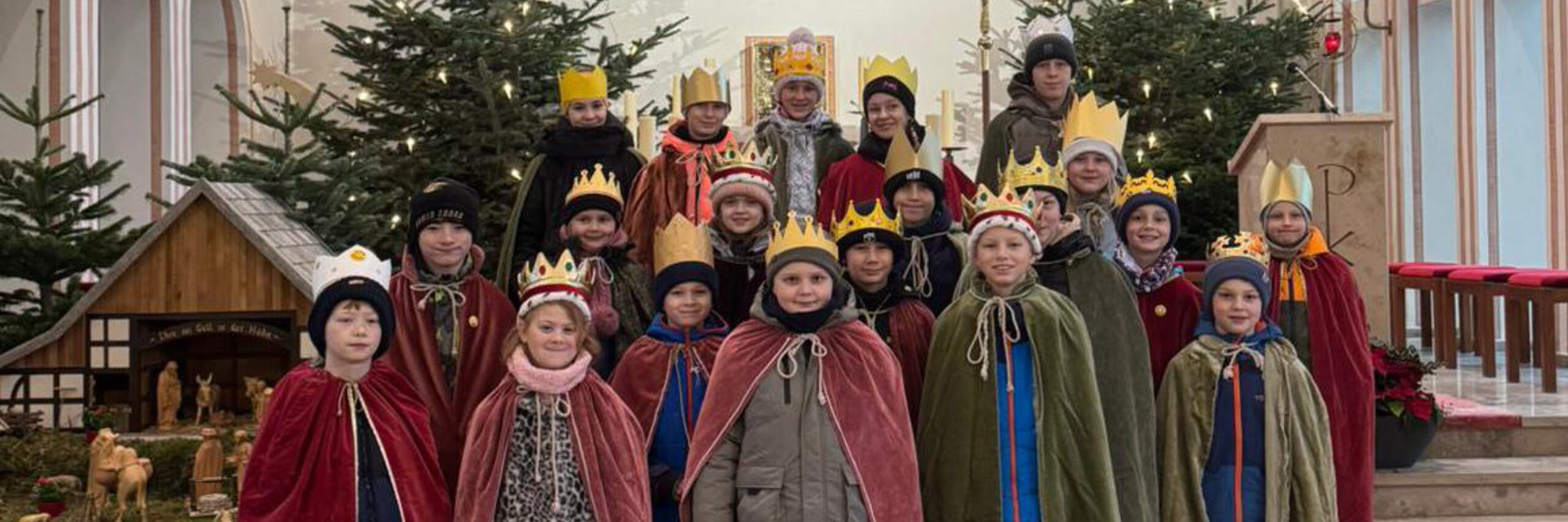 Sternsinger Anreppen in guter Mission unterwegs