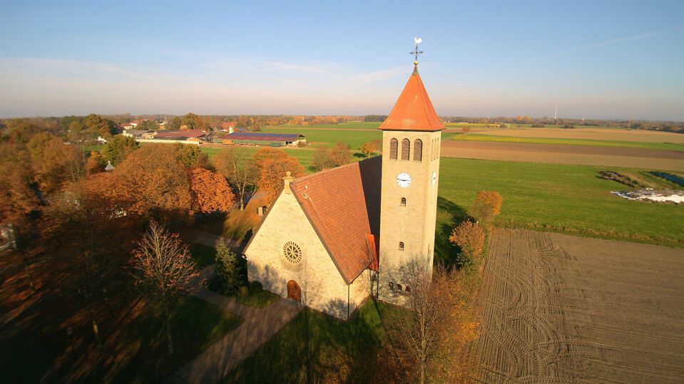 Die St. Josef Kirche in Anreppen