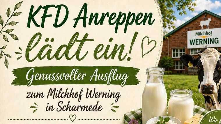 kfd: Besichtigung Milchhof Werning